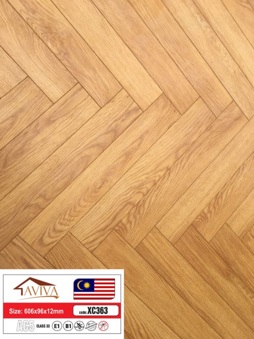SÀN GỖ CÔNG NGHIỆP MALAYSIA XƯƠNG CÁ AVIVA XC363