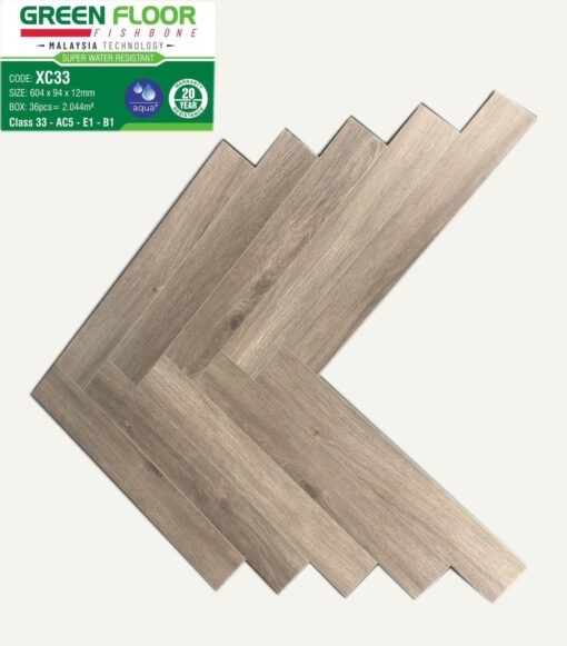 Sàn Gỗ Xương Cá Green Floor XC33