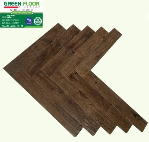 Sàn Gỗ Xương Cá Green Floor XC77